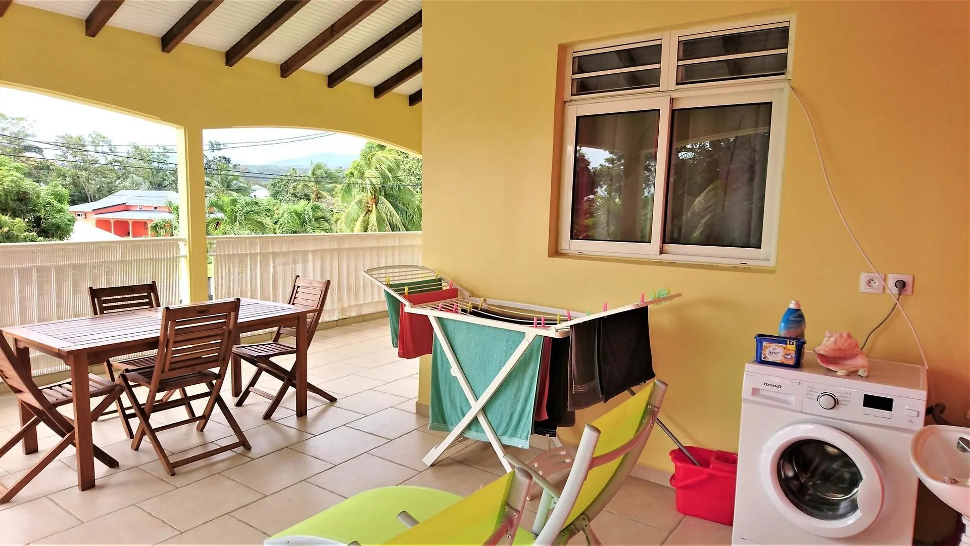 Apartament House With 2 Bedrooms In Sainte Rose, With Enclosed Garden And Wifi -